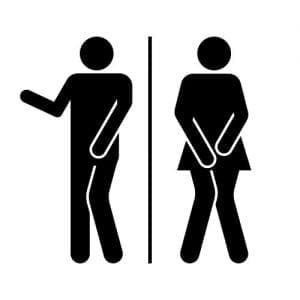  loo toilet sign