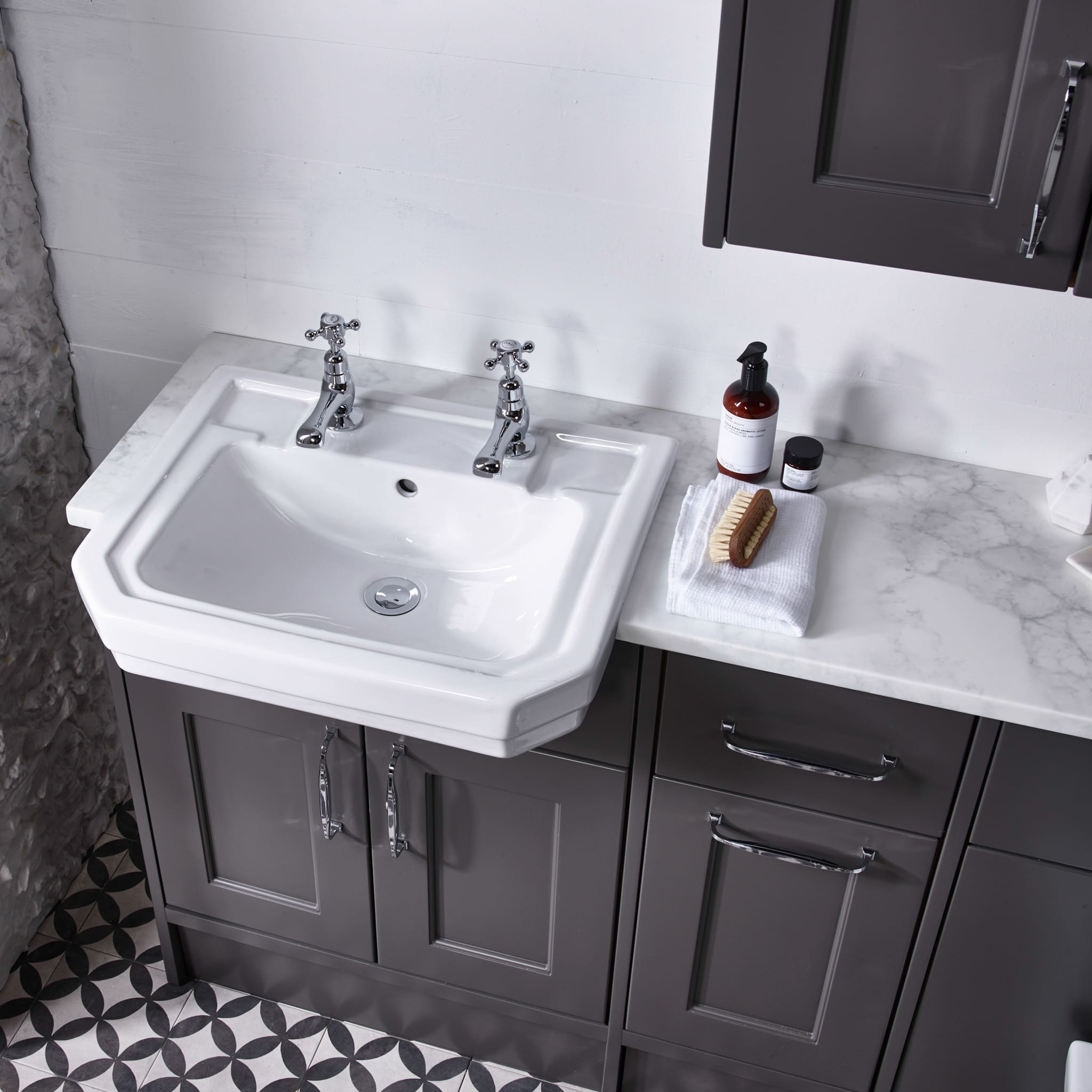 Dark grey furniture