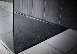 JT Fusion Astro Black shower tray