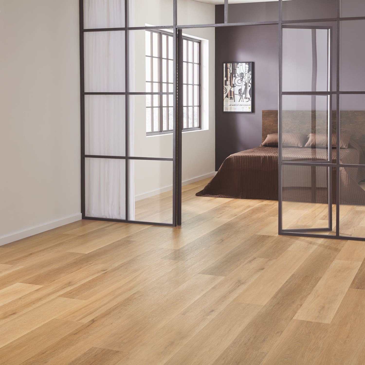 Light Wood LVT Flooring