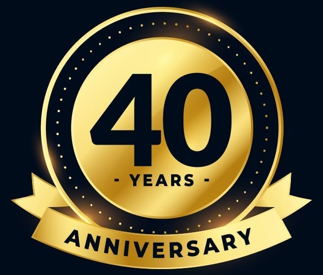 golden wedding anniversary labels big set design